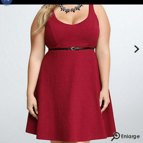 torrid Dresses & Skirts - Red stretchy dress from Torrid torrid Dresses & Skirts - Red stretchy dress from Torrid
